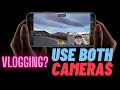 How to use both cameras on your phone at once. 👍👍