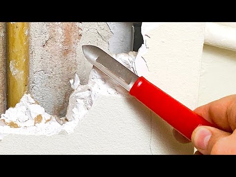 วีดีโอ: รูพรุนสำหรับติด drywall