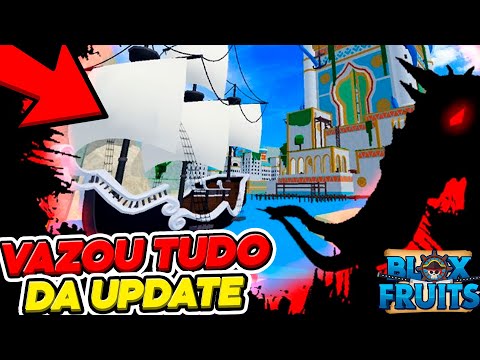 RESUMO de TUDO da UPDATE 20 do BLOX FRUITS! LOCALIZAÇÃO da NOVA ILHA,  REWORK da FRUTAS e MUITO MAIS! 