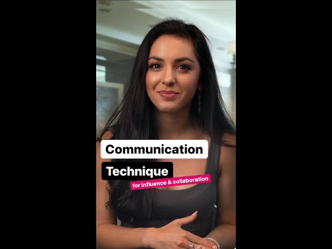 Communication Hack For Connection U0026 Influence | #shorts