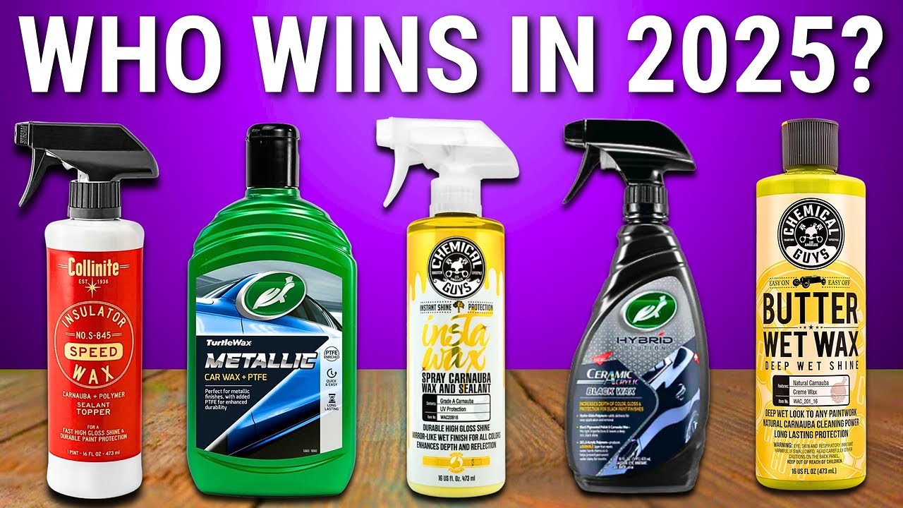 Best Car Waxes 2025 - The Only 5 You Should Consider Today - YouTube