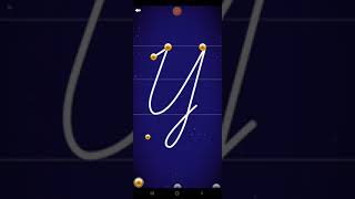 Letter School German Cursive Uppercase Style Letters Part 5 U-Z Silver