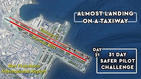 Nearly Landing On a Taxiway (no, not Harrison Ford) Air Canada - SPC Day 21