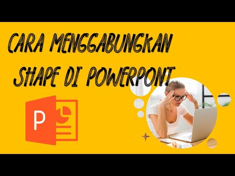 Video: Bagaimana cara mengaktifkan bentuk gabungan di PowerPoint?