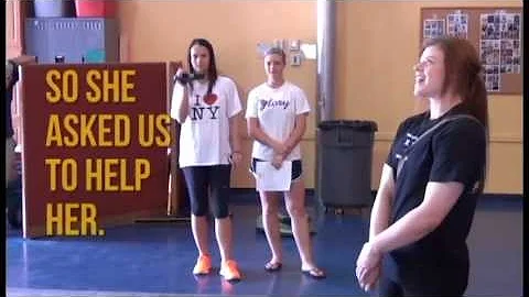 Group Dynamix: Lindsey Cline overcomes her fear of...