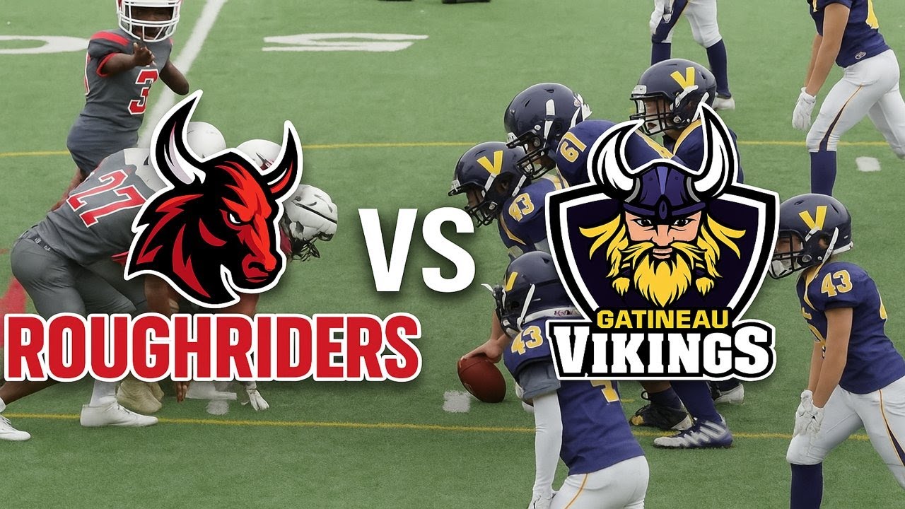 Ruff Riders Game 💥💥Gatineau Vikings vs North Shore Roughriders Game Highlights!! - MRFL ...