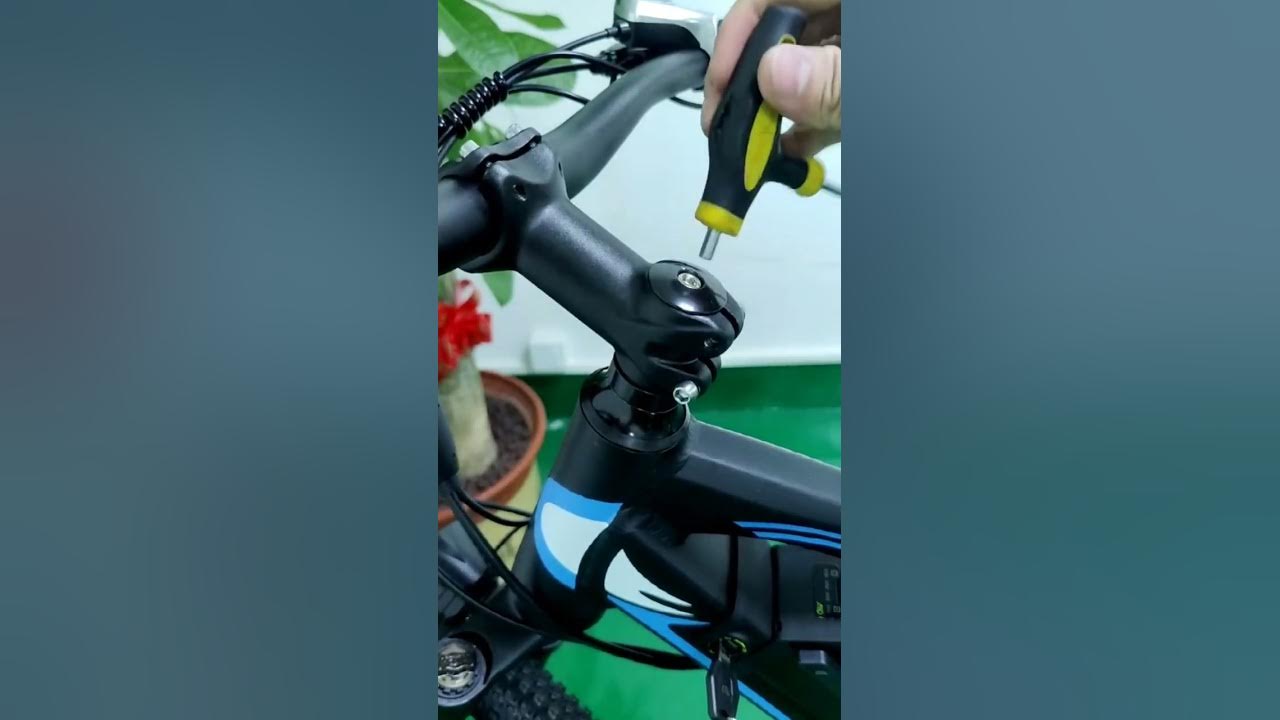 how to tighten bike handlebar stem
