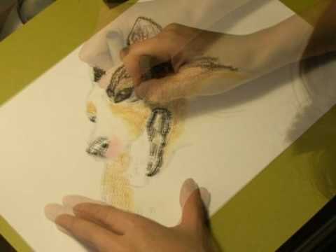 イラスト イラストの描き方 オイルパステル画 Youtube