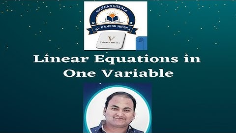 LINEAR EQUATIONS IN ONE VARIABLE. P.P. Publications. Class 8. #icseboard #mathematics #cbse 