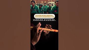 Mingle Game Song Flute Notes | Squid Game Season 2 | #flutenotes #flutetutorial #flutelessons #flute