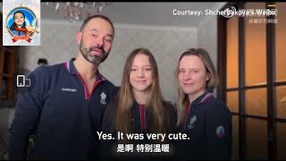 [Eng sub]Anna Shcherbakova interview/After Olympic Figure skating competition/ФИГУРНОЕ КАТАНИЕ