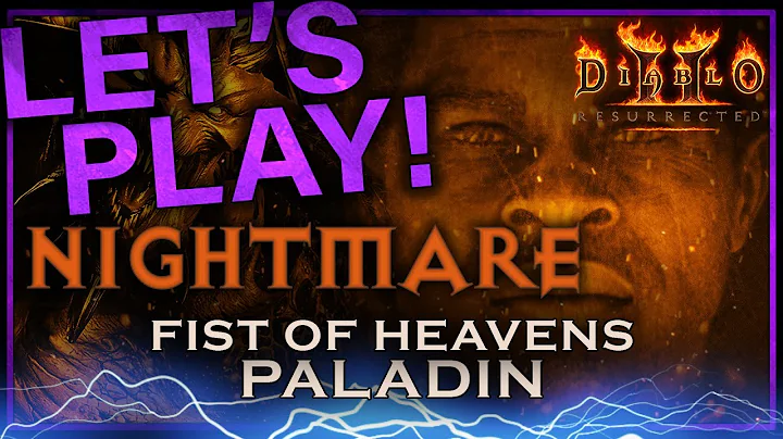 Let's Play Diablo 2 - Fist of Heavens Paladin | Part Nightmare - DayDayNews