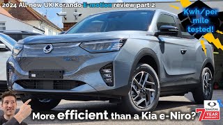 All new 2024 SsangYong Korando e-Motion RANGE TEST!