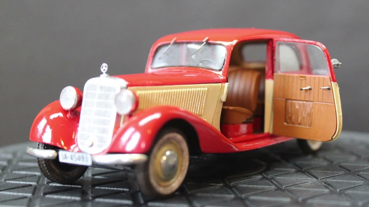 Small scale car group build, Miniart  Mercedes Benz v. Update 4  final reveal