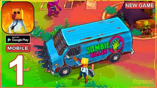 Box Head: Zombies Must Die - Gameplay Part 1 - New Game - iOS Android Gameplay screenshot 1