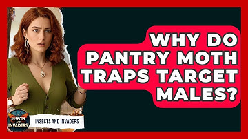 Why Do Pantry Moth Traps Target Males? - Insects and Invaders
