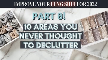 Easy Things to Declutter BEFORE New Year Feng Shui Part 8