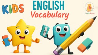Names of Living & Non-Living Things for Kids | Fun English Vocabulary Lesson for Children