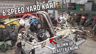 Building a Backyard Shifter Kart from an ATV Engine