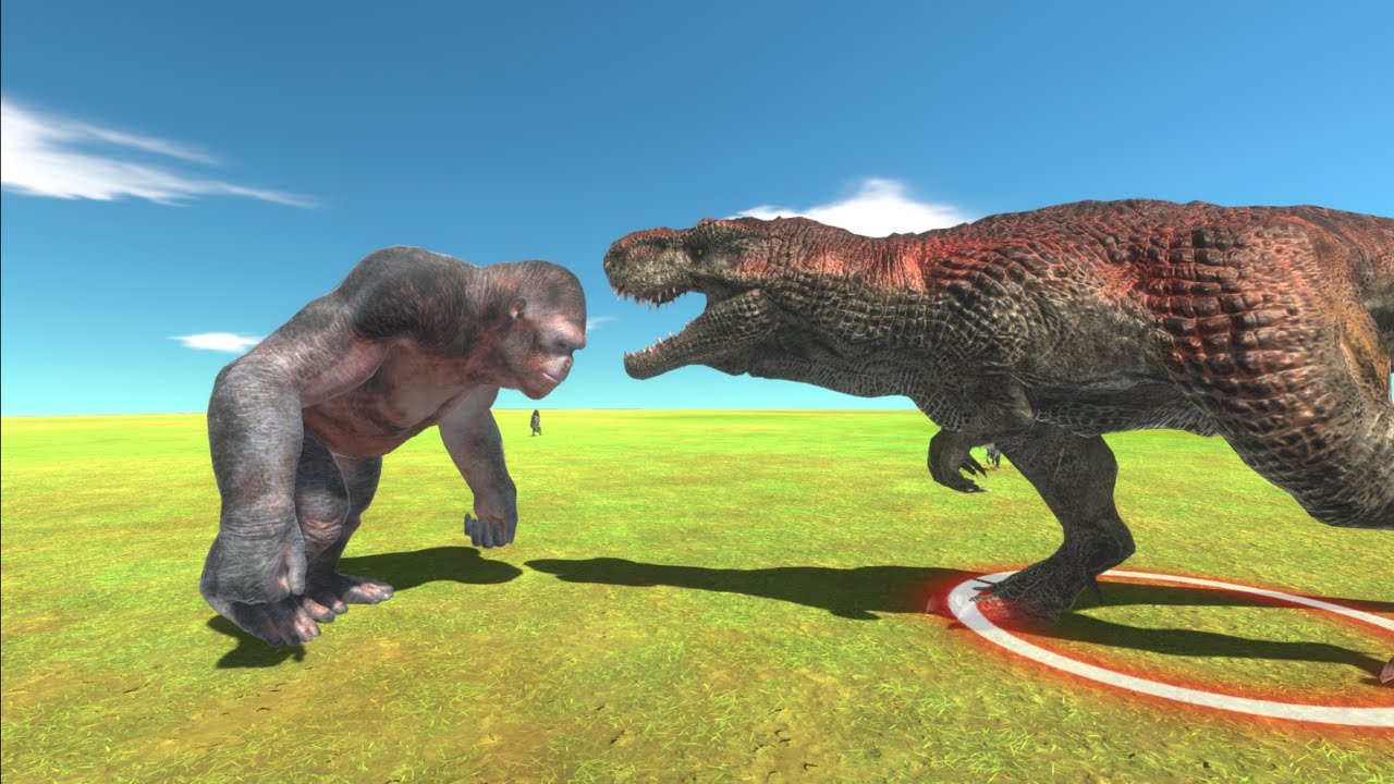 Which team is stronger gorillas or dinosaurs