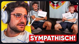 WER KENNT DEN ANDEREN BESSER?😂🤔 PAVLOVIC x LENNART KARL - DFB REACTION🔥