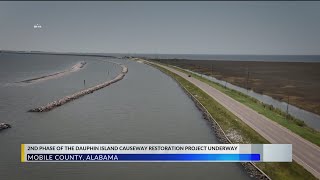 Dauphin Island Causeway restoration project: What to know about phase 2