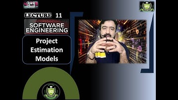 Software Engineering | Lec-11 | Cost Estimation Model | By Javed Sir | IICS College