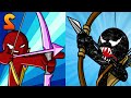 Stickman Battle 2: Empires War vs Stick War Legacy Venom Skins Final Boss  (android, ios) Gameplay
