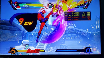 UMVC3 DoiLieu Magneto - Magneto midscreen side tac into corner infinite and ender