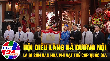 Hội Diều làng Bá Dương Nội là Di sản văn hóa phi vật thể cấp quốc gia