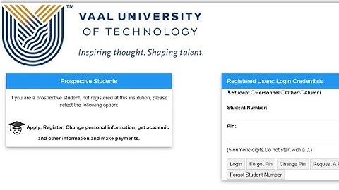 How to apload documents at VUT (Vaal University of Technology)