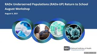 RADx-UP Return to School Phase I and Phase II Awardee Workshop