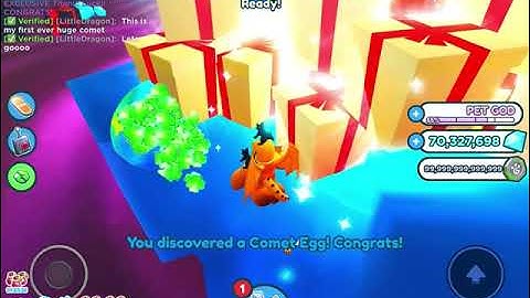 Breaking the massive comet!! What did I get? 🫢