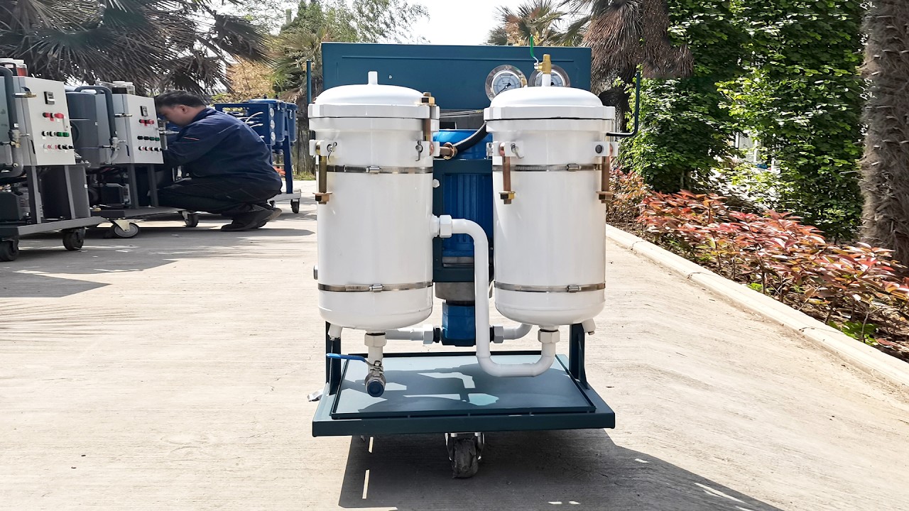 LVDA offers high-quality and affordable portable oil filter carts Convenient mobility