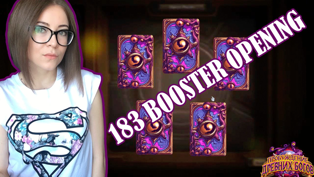 HearthStone: OPENING 183 BOOSTER CARD PACKS! [Whispers of the Old Gods]