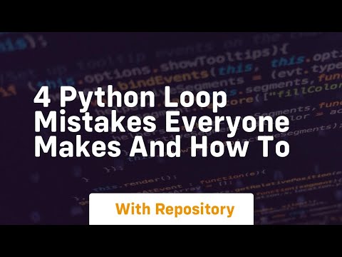 4 python loop
