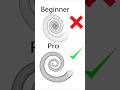 Beginner Vs Pro Blend Tool Tips &amp; Tricks #adobe #adobeillustrator #sylusskydesigns #illustration