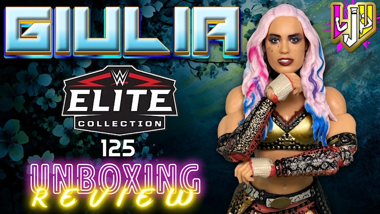 Giulia WWE Elite 125 Unboxing & Full Review! - YouTube