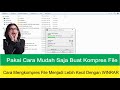 Download Lagu Cara kompres File ukuran Besar Menjadi kecil Dengan (Win Rar)