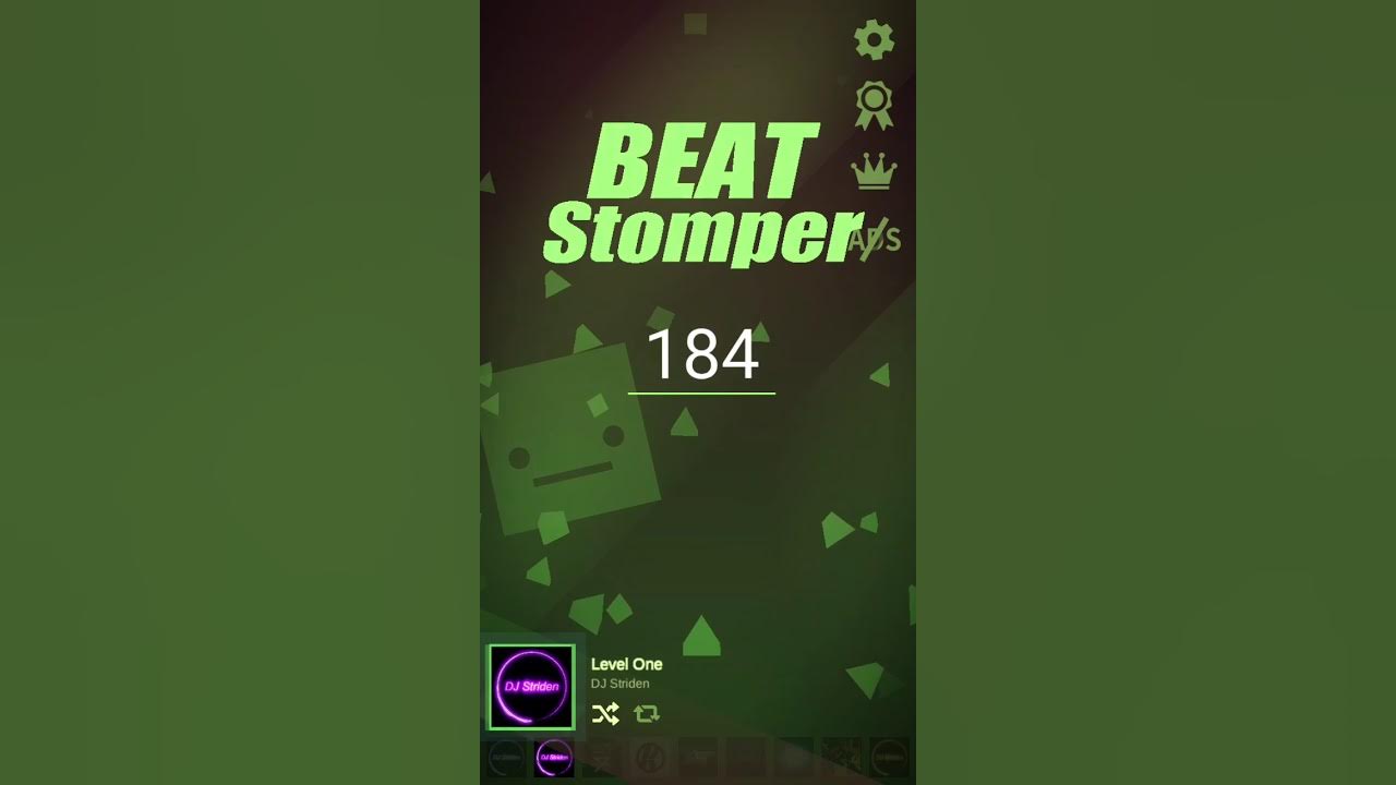 Beat Stomper Level One DJ Striden Main Menu Music YouTube
