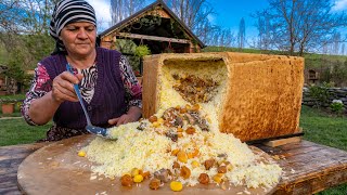 Square Pilaf Fit for Royalty: A Uniquely Endemic Azerbaijani Wedding Dish