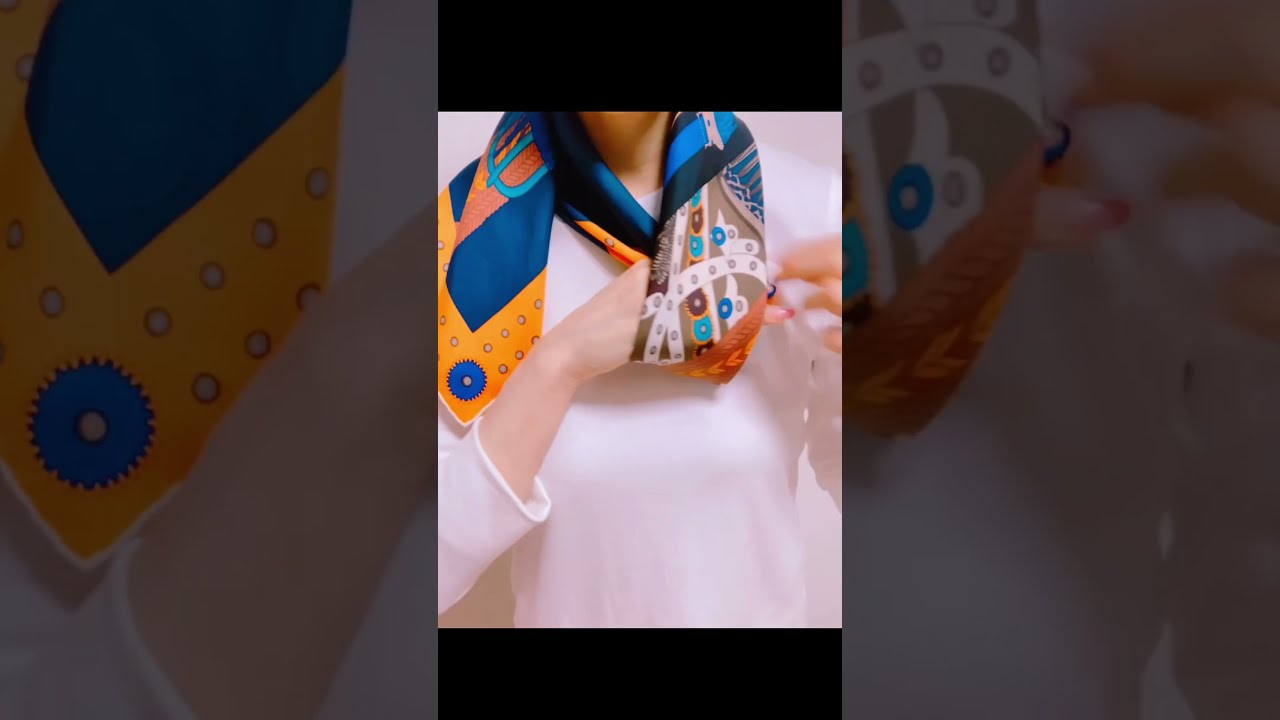 【首元を華やかに彩る♡使い方色々】HERMES スカーフ レディス スカーフ＆シルクアクセサリー | エルメス | Hermès
