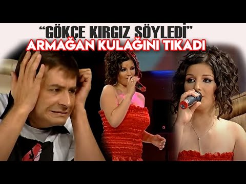 GÖKÇE KIRGIZ SÖYLEDİ ARMAĞAN ÇAĞLAYAN KULAĞINI TIKADI!