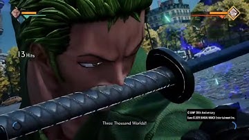 RORONOA ZORO THREE THOUSAND WORLD ⁉️ JUMP FORCE