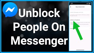 How To Unblock Someone On Facebook Messenger