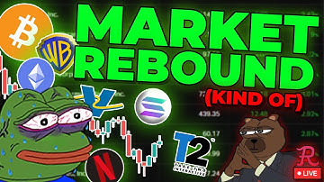 BITCOIN LIVE : MARKET REBOUND, SUPPORTS DEFENDED FOR NOW....