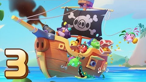 ✅ Angry Birds Match World / Gameplay Walkthrough / Piggy Pirates / Level 21-30