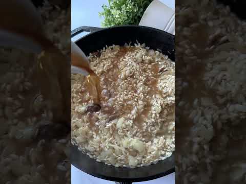 مشروم ريزوتو