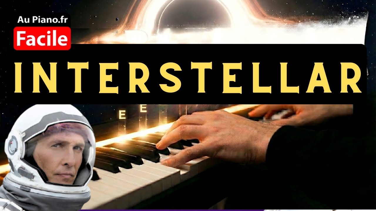 How to Play INTERSTELLAR (Cornfield Chase) - Piano Tutorial & Sheet Music (Notes A-B-C)