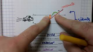12.7 Notes - Parallel Lines Cut by a Transversal (M1)